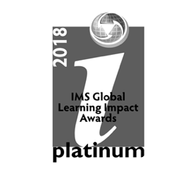 IMS Global Learn Impact Platinum Award 2018